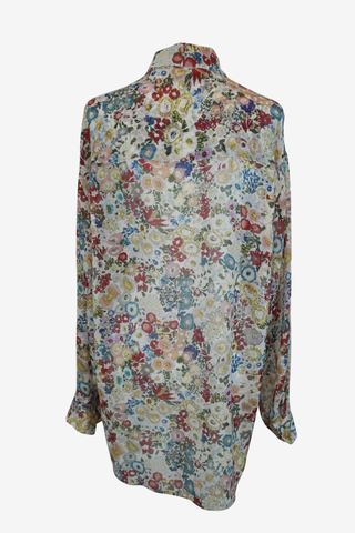Khaite Floral Button Up sz s