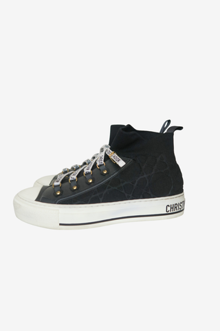 Christian Dior 'Walk'n Dior' High-Top Sneakers 37 - Designer sneakers at The Find Luxury Resale - Vancouver, Canada