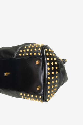 Burberry Studded Canterbury Tote - Designer Handbags at The Find Luxury Resale - Vancouver, Canada