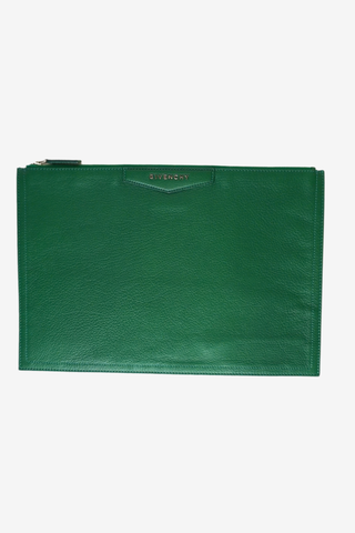 Givenchy Green Antigona Pouch