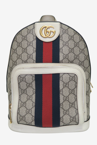 Gucci GG Supreme Small Ophidia Backpack - Designer backpack at The Find Luxury Resale - Vancouver, Canada
