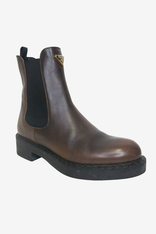 Prada Leather Chelsea Boots sz 39 - Designer shoes at The Find Luxury Resale - Vancouver, Canada