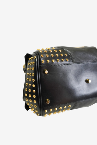 Burberry Studded Canterbury Tote - Designer Handbags at The Find Luxury Resale - Vancouver, Canada