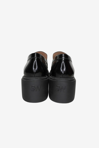 Stuart Weitzman Black Loafers sz 9.5 - Designer Loafer at The Find Luxury Resale - Vancouver, Canada