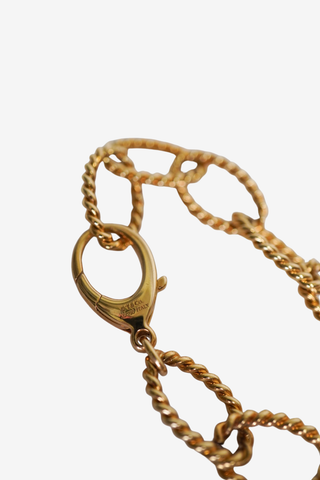Tiffany & Co. Yellow Gold Oval Twist Link Bracelet