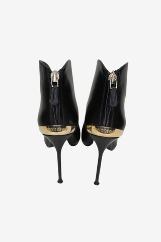 Roberto Cavalli Leather Boots sz 38