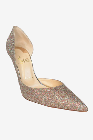 Christian Louboutin Iriza D'Orsay Pumps - Designer Pumps at The Find Luxury Resale - Vancouver, Canada