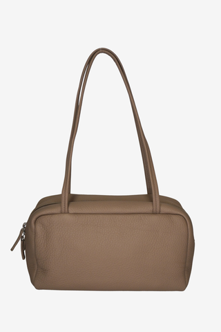 The Row Altra Grained Leather Shoulder Bag - Designer handbag at The Find Luxury Resale - Vancouver, Canada