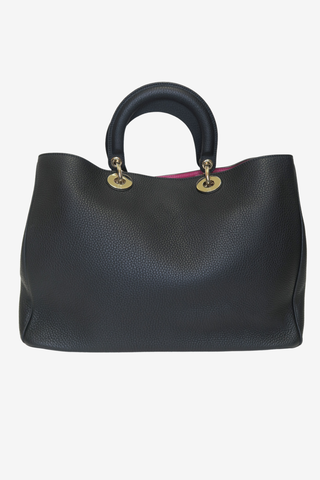 Christian Dior Leather Diorissimo Large - Designer handbag at The Find Luxury Resale - Vancouver, Canada
