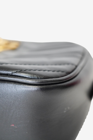 Gucci GG Marmont Medium Camera Bag Black - Designer Handbags at The Find Luxury Resale - Vancouver, Canada