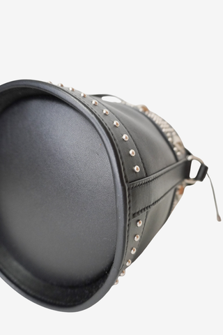Saint Laurent Bahia Studded Bucket Bag