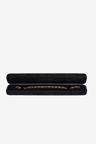Tiffany & Co. 18k T Narrow Chain Link Bracelet
