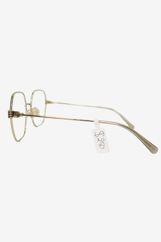 Gucci Gold Frame Glasses - Designer Sunglasses at The Find Luxury Resale - Vancouver, Canada