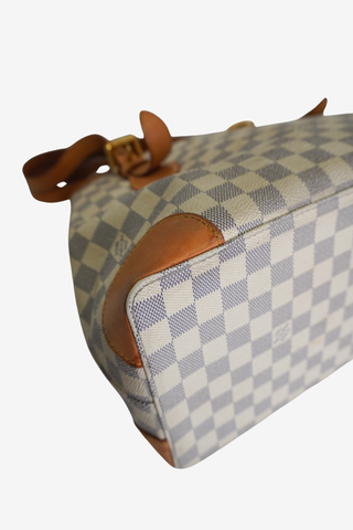 Louis Vuitton Damier Azur Hampstead MM - Designer handbag at The Find Luxury Resale - Vancouver, Canada