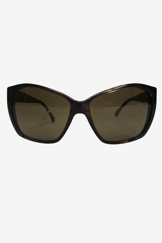 Chanel Brown Sunglasses - Designer sunglasses at The Find Luxury Resale - Vancouver, Canada