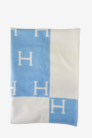 Hermès Avalon Baby Blanket - Designer blanket at The Find Luxury Resale - Vancouver, Canada