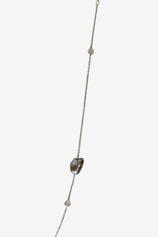Tiffany & Co. Elsa Peretti® Tahitian Keshi Pearl and Diamond by the Yard Necklace