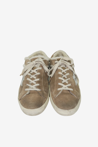 Golden Goose Shearling Sneakers Sz 39 - Designer sneakers at The Find Luxury Resale - Vancouver, Canada