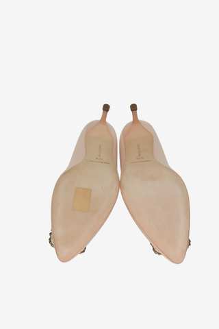 Manolo Blahnik Hangisi Pumps sz 37.5 - Designer pumps at The Find Luxury Resale - Vancouver, Canada