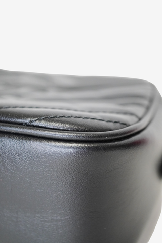 Gucci GG Marmont Medium Camera Bag Black - Designer Handbags at The Find Luxury Resale - Vancouver, Canada