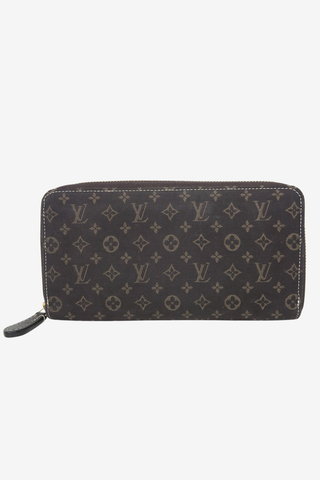 Louis Vuitton Mini Lin Zippy Wallet - Designer handbag at The Find Luxury Resale - Vancouver, Canada