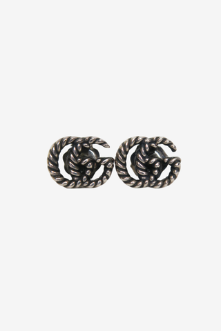 Gucci GG Marmont Stud Earrings - Designer Earrings at The Find Luxury Resale - Vancouver, Canada