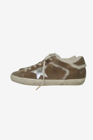 Golden Goose Shearling Sneakers Sz 39 - Designer sneakers at The Find Luxury Resale - Vancouver, Canada
