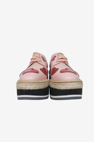 Prada Heart Oxford sz 40 - Designer Loafers at The Find Luxury Resale - Vancouver, Canada