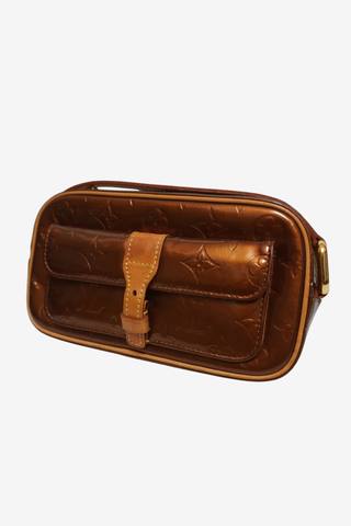 Louis Vuitton Monogram Vernis Christie MM Gold - Designer Handbags at The Find Luxury Resale - Vancouver, Canada