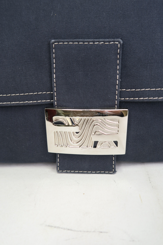 Fendi Denim Mamma Baguette Shoulder bag - Designer Handbags at The Find Luxury Resale - Vancouver, Canada