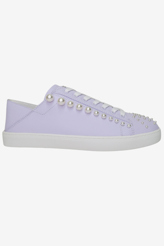 Stuart Weitzman Pearl Accent Sneakers sz 7.5