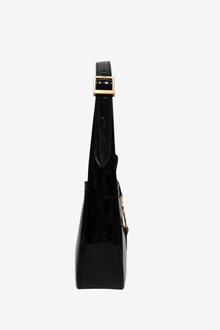 Saint Laurent Le 5 a 7 Patent Shoulder Bag - Designer handbag at The Find Luxury Resale - Vancouver, Canada