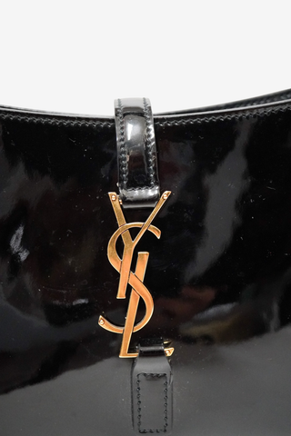 Saint Laurent Le 5 a 7 Patent Shoulder Bag - Designer handbag at The Find Luxury Resale - Vancouver, Canada