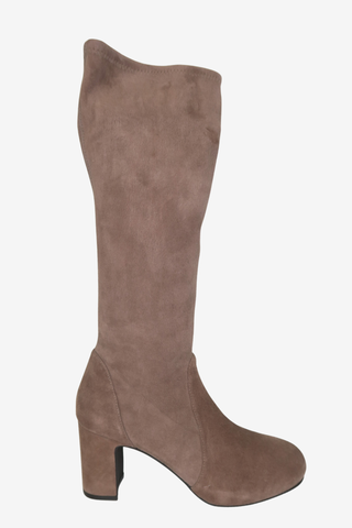 Stuart Weitzman Brown Suede Boots sz 9 - Designer shoes at The Find Luxury Resale - Vancouver, Canada