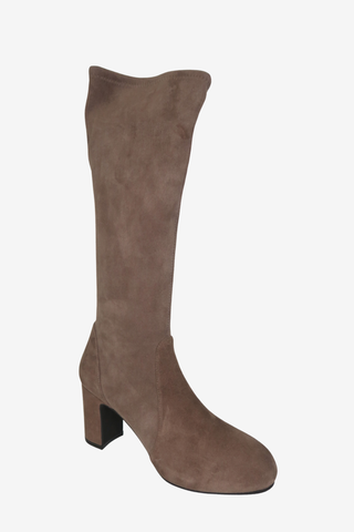 Stuart Weitzman Brown Suede Boots sz 9 - Designer shoes at The Find Luxury Resale - Vancouver, Canada