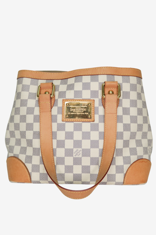 Louis Vuitton Damier Azur Hampstead Tote - Designer handbag at The Find Luxury Resale - Vancouver, Canada