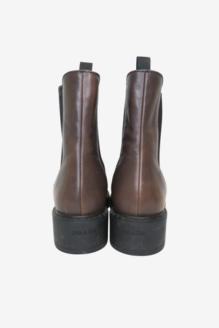 Prada Leather Chelsea Boots sz 39 - Designer shoes at The Find Luxury Resale - Vancouver, Canada