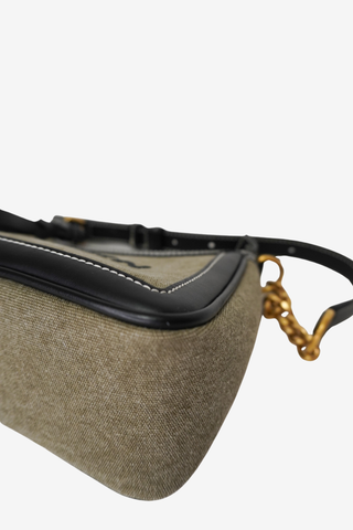 Balmain Canvas Shoulder Bag