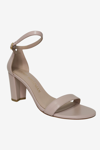 Stuart Weitzman Pink Sandals sz 8.5 - Designer heels at The Find Luxury Resale - Vancouver, Canada