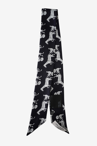 Miu Miu Silk Horse Twilly