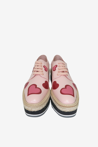 Prada Heart Oxford sz 40 - Designer Loafers at The Find Luxury Resale - Vancouver, Canada