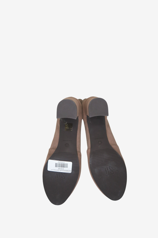 Stuart Weitzman Brown Suede Boots sz 9 - Designer shoes at The Find Luxury Resale - Vancouver, Canada
