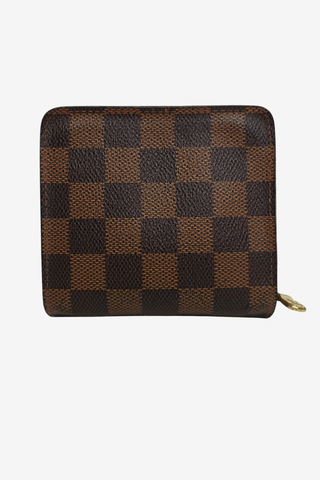 Louis Vuitton Damier Ebene Compact Zip Wallet