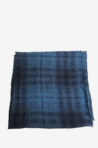 Burberry Navy/Black scarf - Designer Scarves at The Find Luxury Resale - Vancouver, Canada