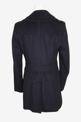 Burberry Navy Wool Coat sz 6 - Designer Jackets at The Find Luxury Resale - Vancouver, Canada