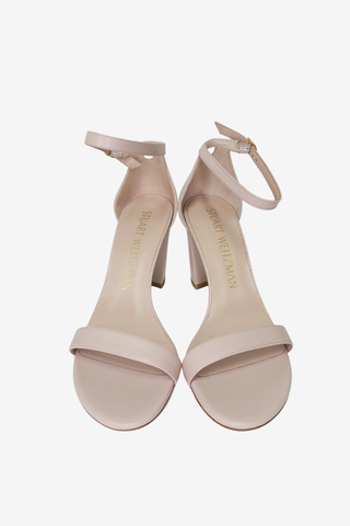 Stuart Weitzman Pink Sandals sz 8.5 - Designer heels at The Find Luxury Resale - Vancouver, Canada