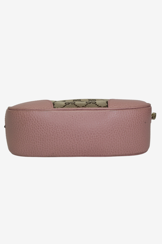 Gucci Bree GG Canvas Leather Crossbody Bag - Designer Handbags at The Find Luxury Resale - Vancouver, Canada
