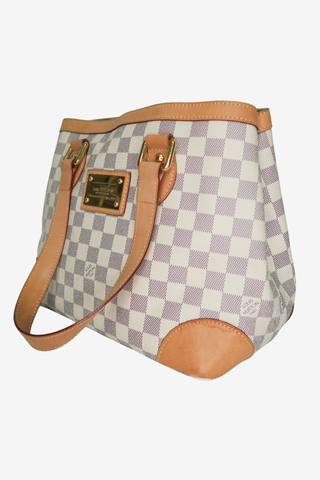 Louis Vuitton Damier Azur Hampstead Tote - Designer handbag at The Find Luxury Resale - Vancouver, Canada