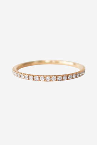 Tiffany & Co. 18K Diamond Full Eternity Ring - Designer Rings at The Find Luxury Resale - Vancouver, Canada