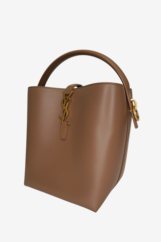 Saint Laurent Le 37 Small Leather Bucket Bag - Designer at The Find Luxury Resale - Vancouver, Canada